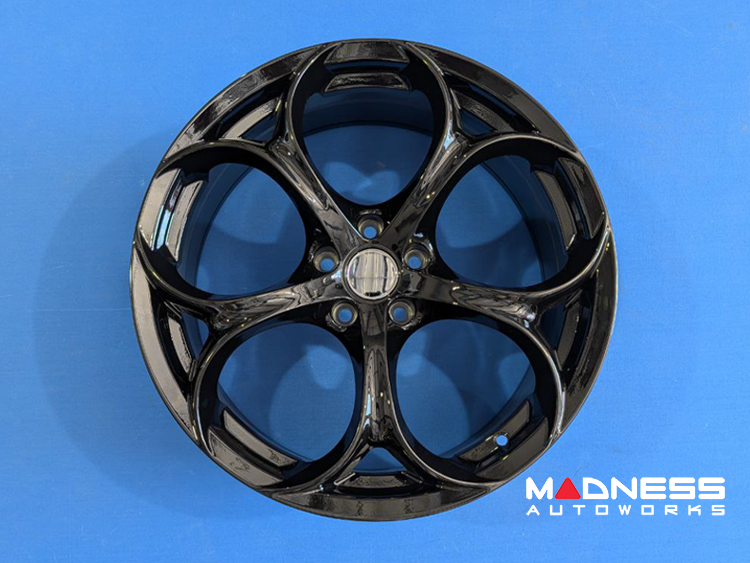 Alfa Romeo Stelvio Custom Wheels - set of 4 - KuhlFX - MODA - Glossy Black - 19"